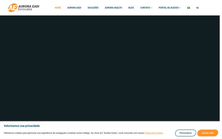 Screenshot stránky eadiaurora.com.br