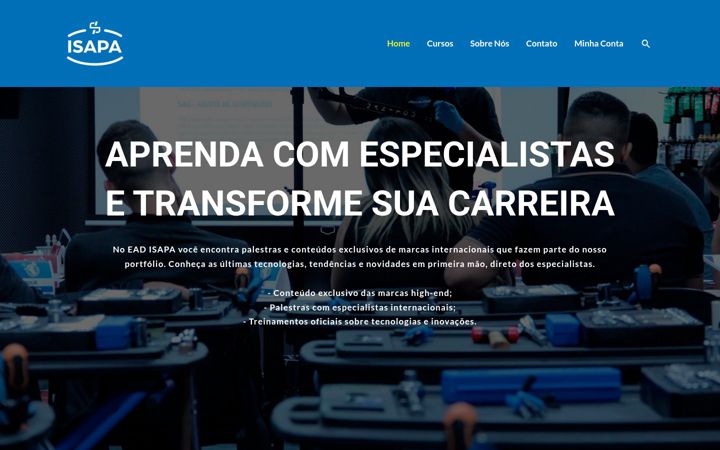Screenshot von eadisapa.com.br