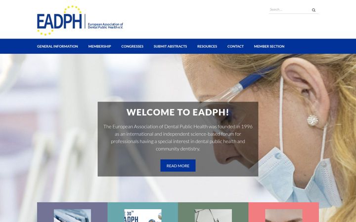 Ekrano kopija eadph.org