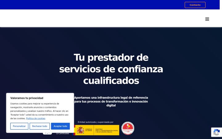 Screenshot von eadtrust.eu