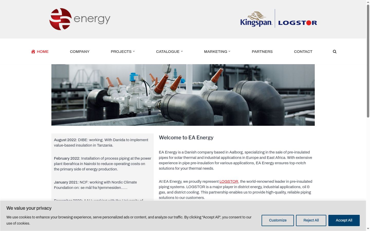 Screenshot tal-banner tal-kunsens muri qabel kwalunkwe interazzjoni