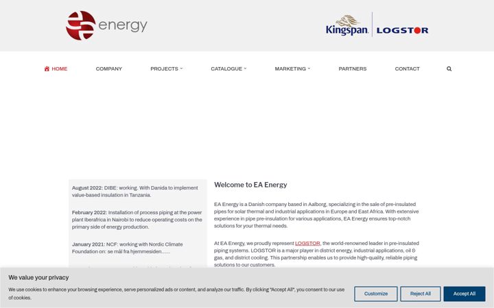 Captura de pantalla de eaenergy.net
