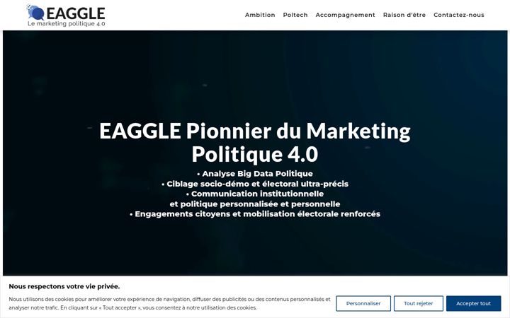 Screenshot of eaggle.fr