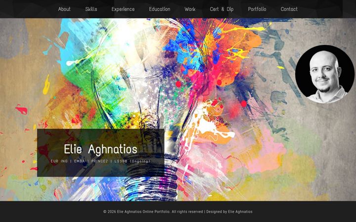 Screenshot of eaghnatios.com