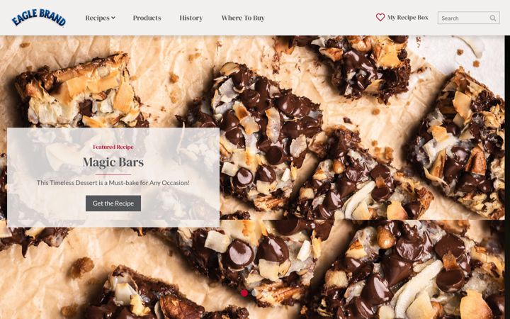 Screenshot of eaglebrand.com