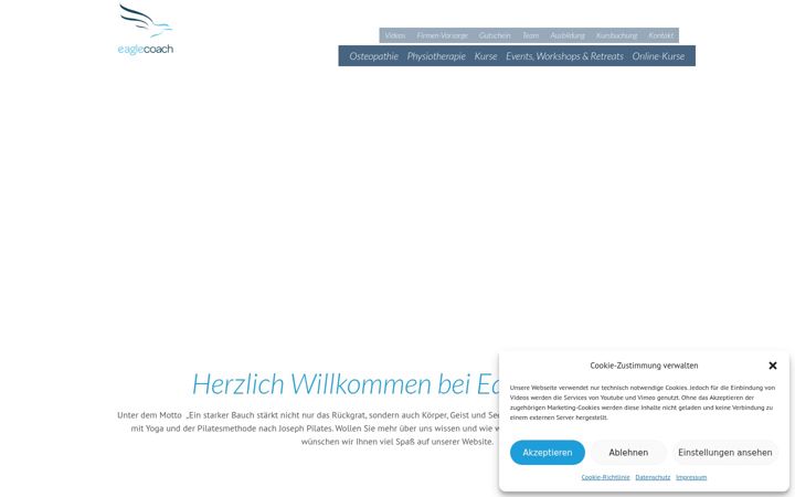 Screenshot of eaglecoach.de