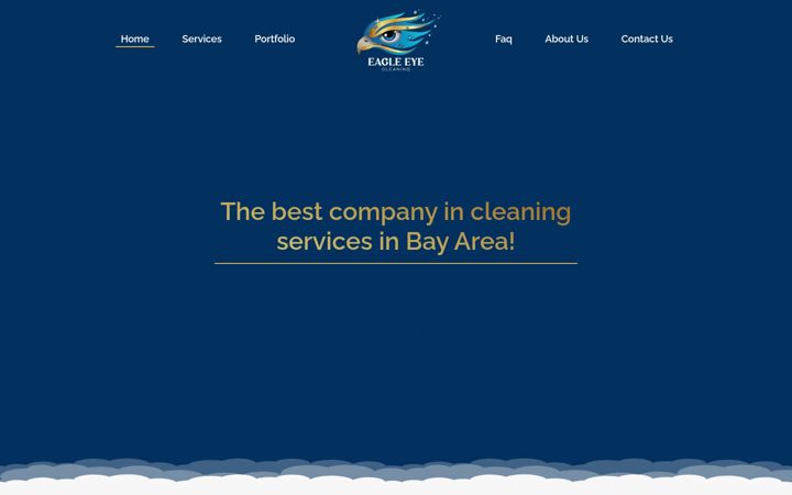 Screenshot of eagleeyecleaningca.com