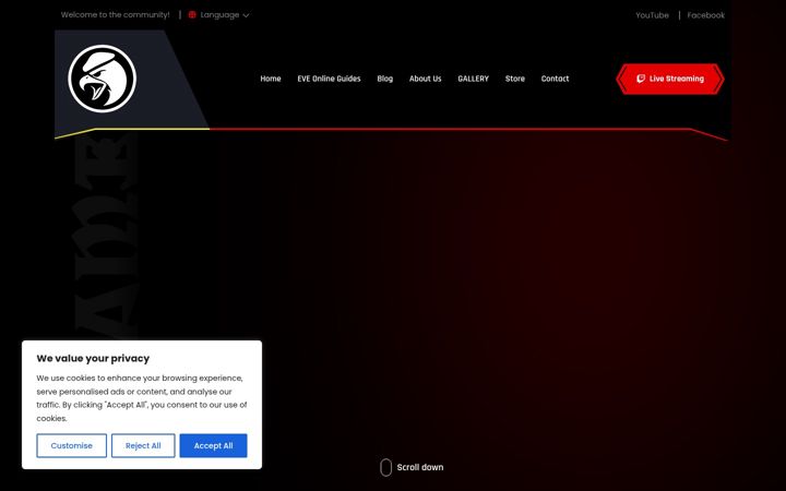 Екранна снимка на eaglefireflygaming.co.uk