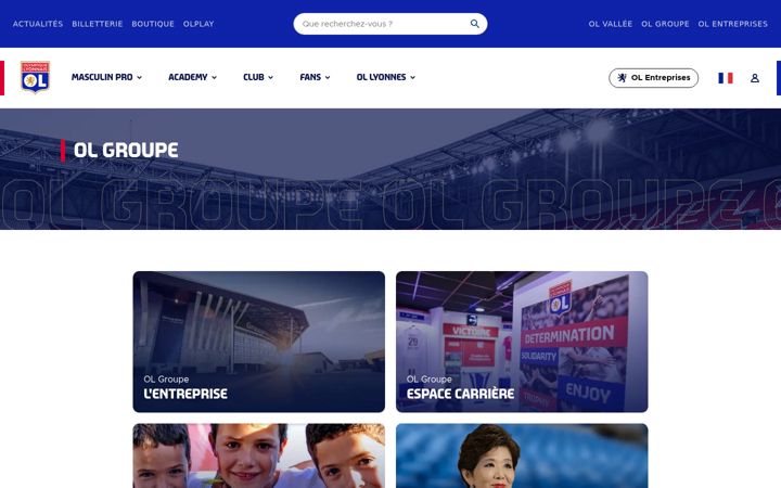 Screenshot of eaglefootballgroup.com