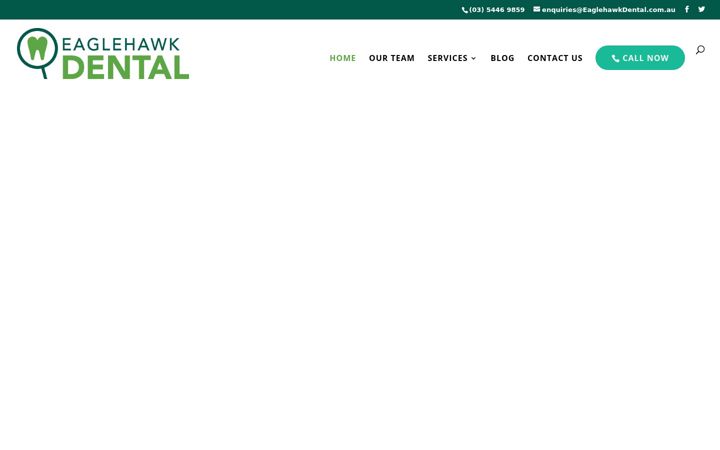 Screenshot van eaglehawkdental.com.au