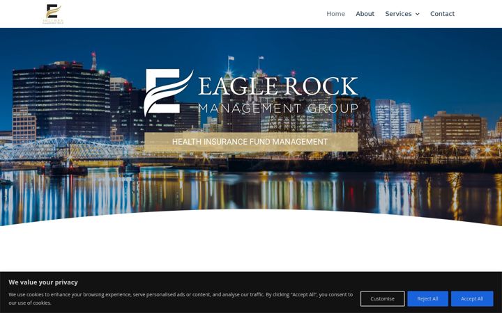 Screenshot of eaglerockmg.com
