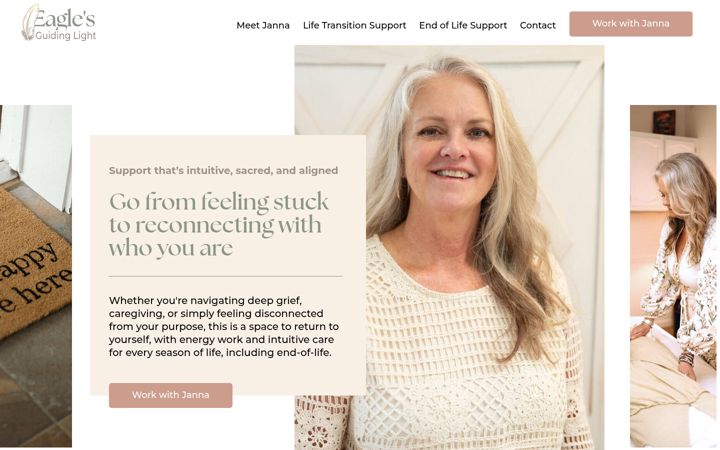 Screenshot of eaglesguidinglight.com