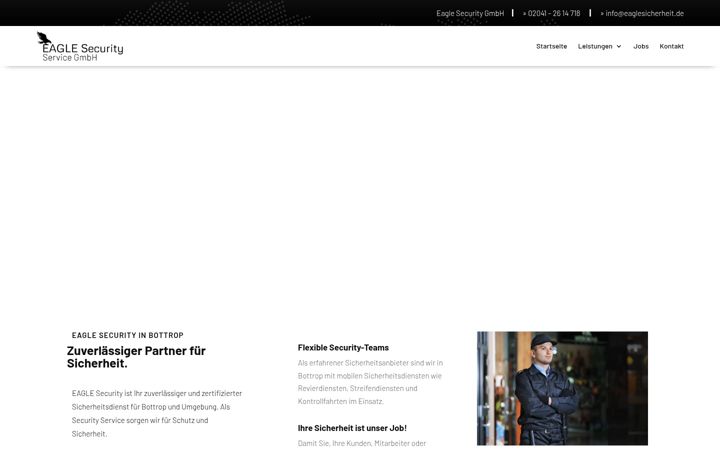 Screenshot di eaglesicherheit.de