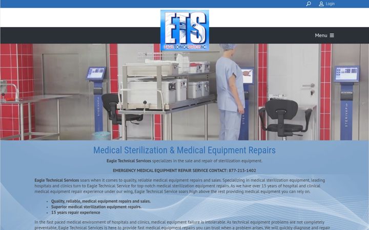 Kuvakaappaus sivustosta eagletechnical.net
