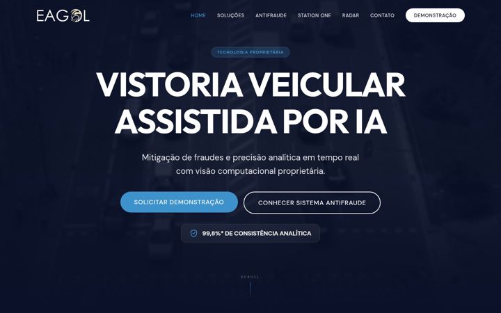 Екранна снимка на eagol.com.br