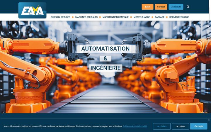 Screenshot of eaia.fr