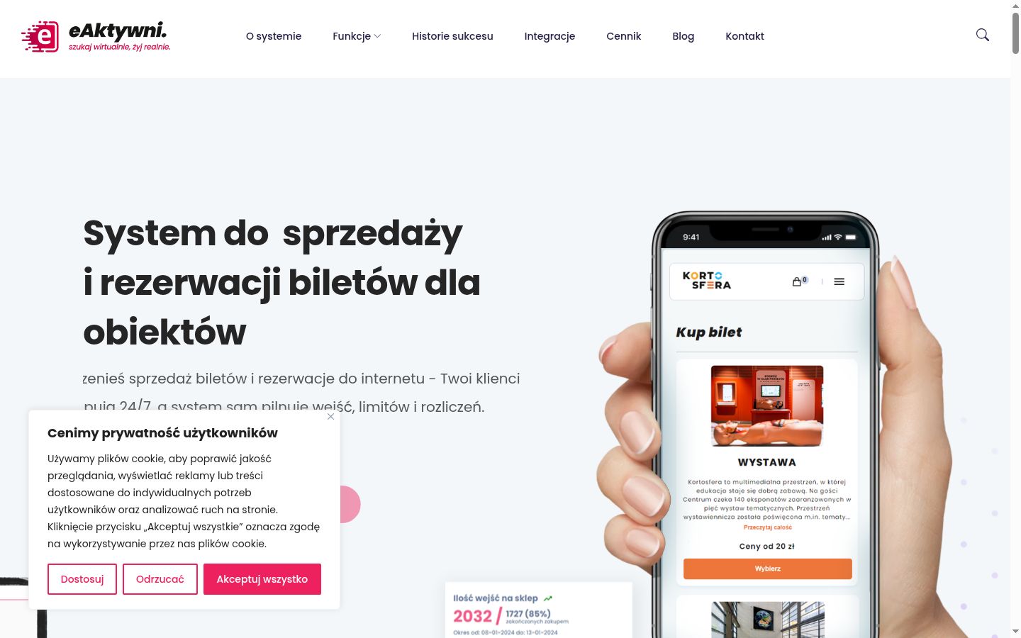 Kuvakaappaus suostumusbannerista, joka näytettiin ennen mitään vuorovaikutusta