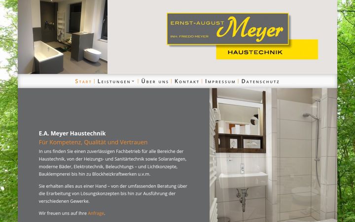 Screenshot of eameyer.de