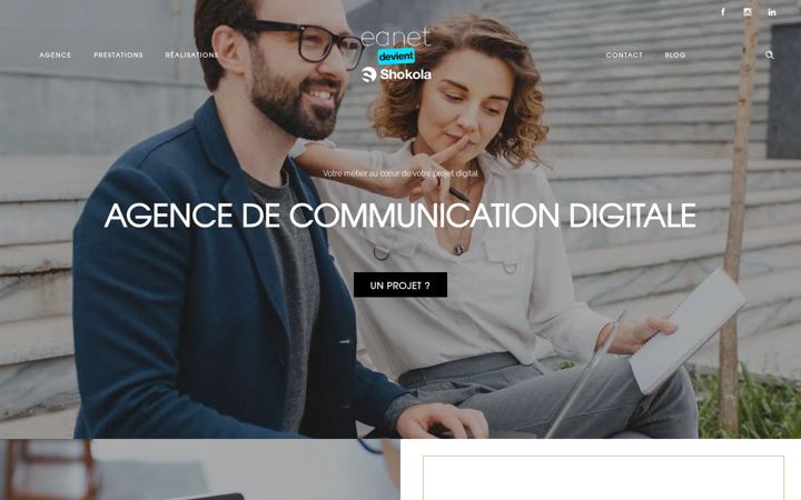 Screenshot of eanet.fr