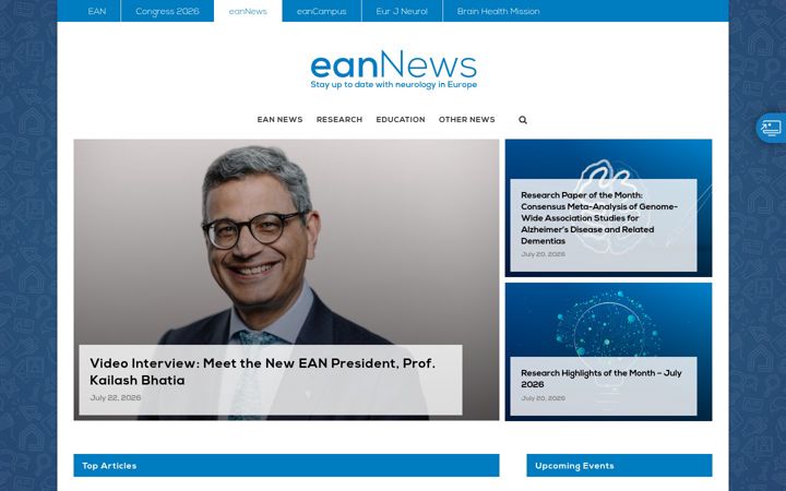Snímek obrazovky eanpages.org