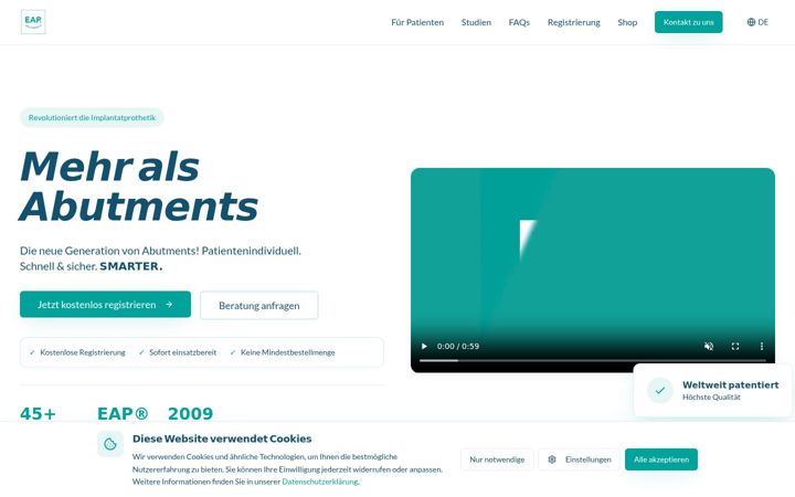 Screenshot of eap-abutments.com
