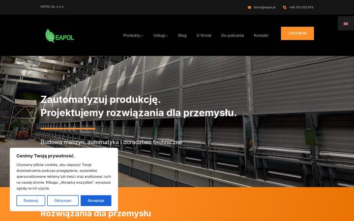 Captura de pantalla de eapol.pl