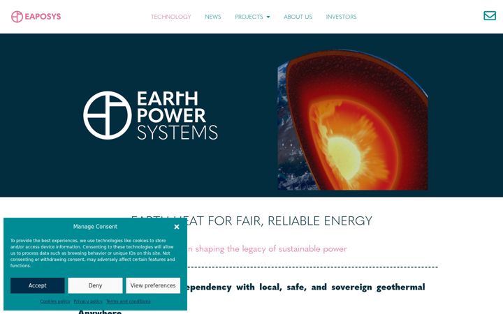 Screenshot of eaposys.com