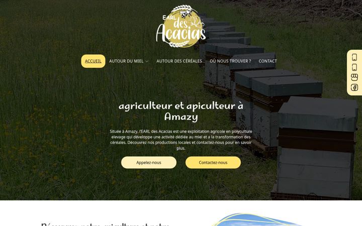 Screenshot of earl-des-acacias.fr