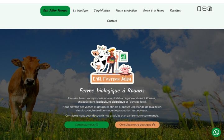 Screenshot of earl-favreau-julien.fr