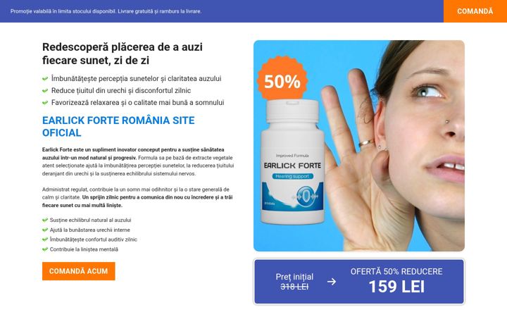Screenshot di earlickforteromania.com
