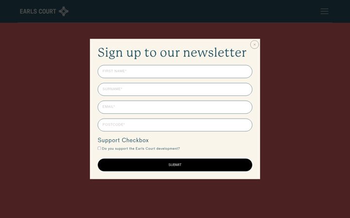 Screenshot of earlscourt.com