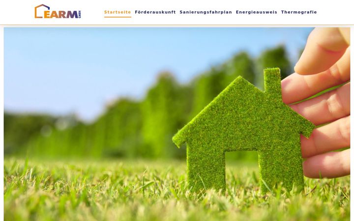 Screenshot of earm.de
