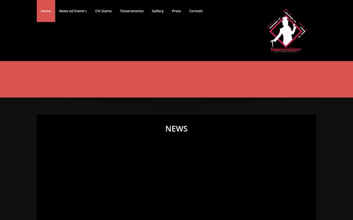 Screenshot von earrivatogodot.it