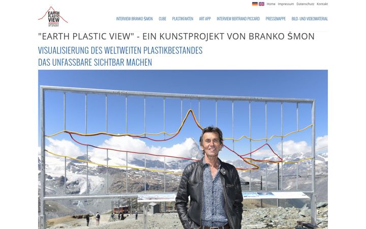 Screenshot of earth-plastic-view.de