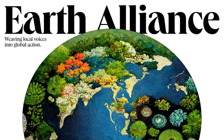 Captură de ecran a earthalliance.org