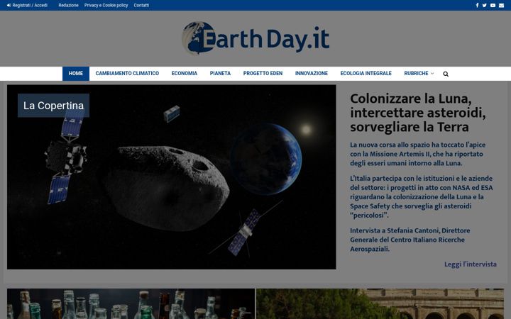 Screenshot of earthday.it