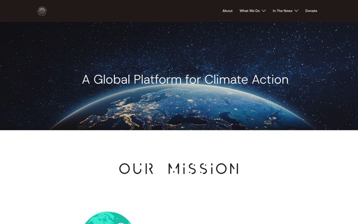 Captură de ecran a earthdna.org
