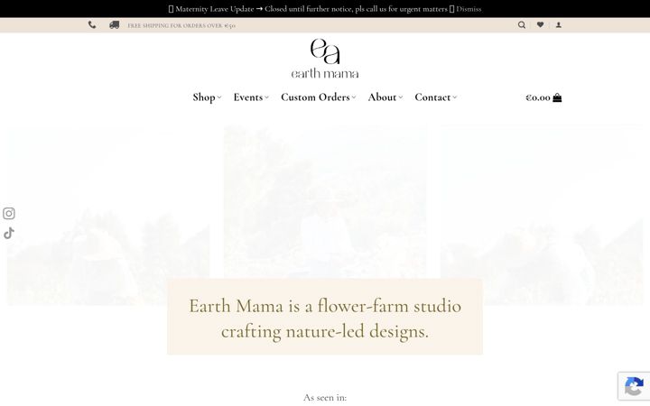 Screenshot of earthmama.gr