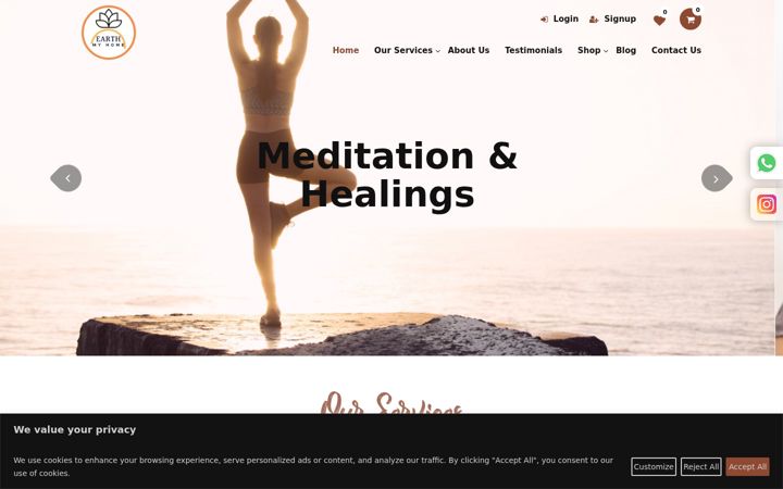 Screenshot van earthmyhome.com.au