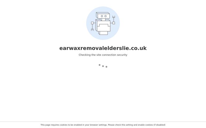 Screenshot von earwaxremovalelderslie.co.uk