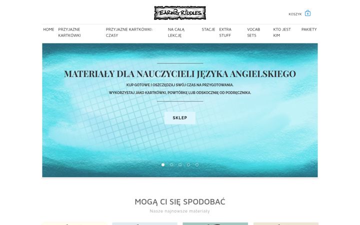 Screenshot of earwigriddles.com
