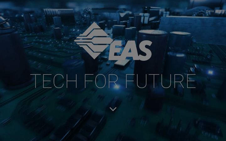 Screenshot von eas.it