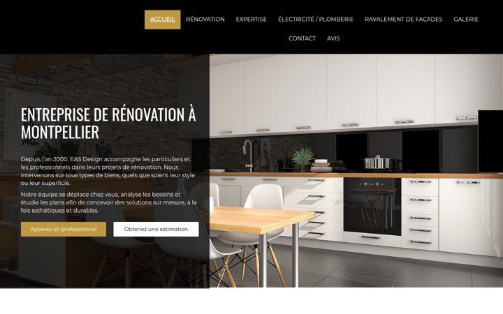 Screenshot of easdesign.fr
