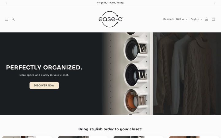 Screenshot of ease-c.com