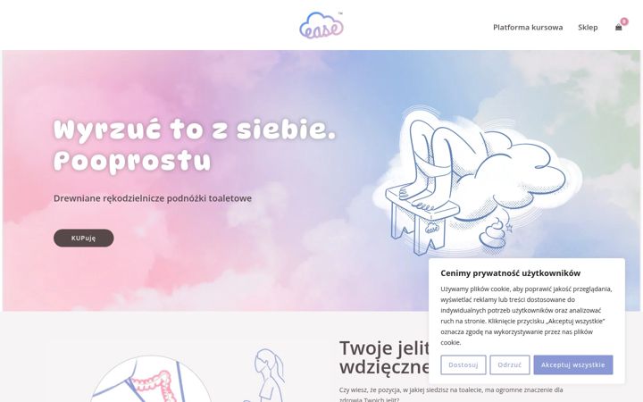 Captura de pantalla de ease.com.pl