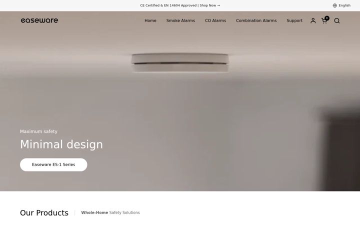 Screenshot of easewares.com