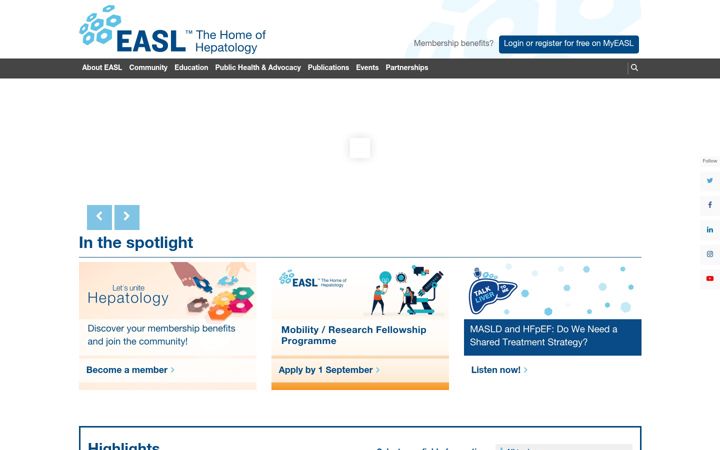 Snímek obrazovky easl.eu