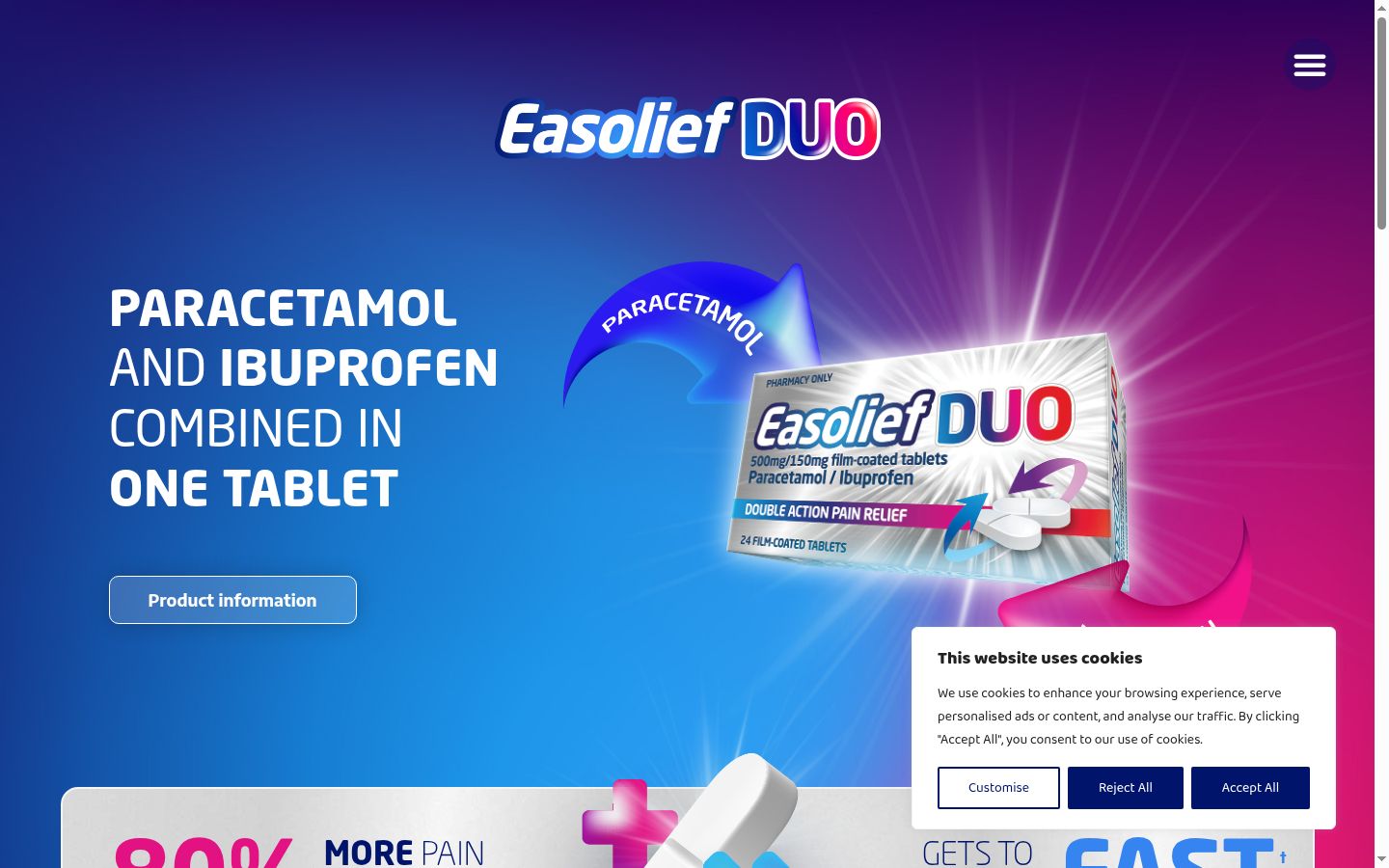 Screenshot tal-banner tal-kunsens muri qabel kwalunkwe interazzjoni
