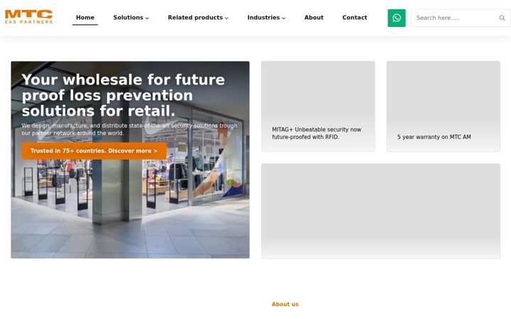 Screenshot of easpartners.com