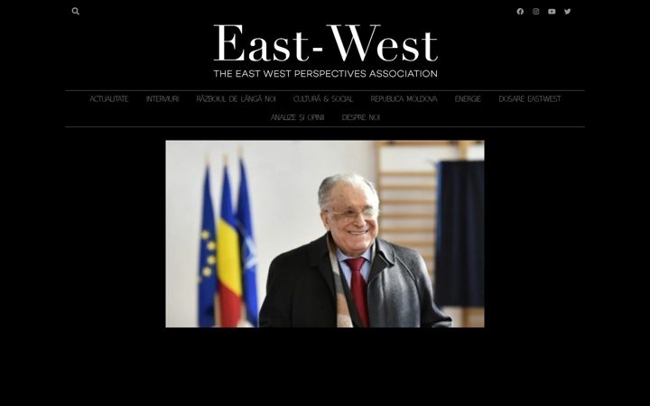 Screenshot of east-west.ro
